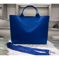 Prada Drill tote bag 2VG081 Blue 2023