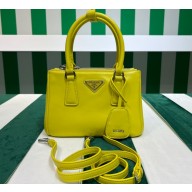 Prada Galleria Leather Mini Bag 1BA906 Yellow 2023
