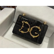 Dolce & Gabbana DG Girls patchwork-design denim bag 03 2023