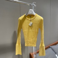 loewe Long sleeve top in viscose YELLOW 2023