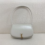 saint laurent mini voltaire bag in calfskin white 2024(original quality)