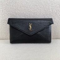 saint laurent cassandre large envelope pouch in lambskin 2024(original quality)