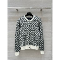 louis vuitton Monogram Brushed Knit Cardigan 1AGBYP 2024 