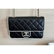CHANEL Wallet on Chain IN LAMBSKIN AP4511 BLACK 2025