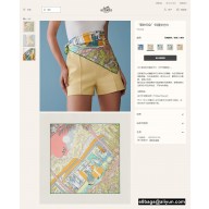 Hermes Scarf 90x90cm Top Quality 112 2023
