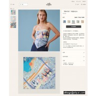 Hermes Scarf 90x90cm Top Quality 114 2023