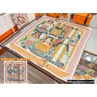 Hermes Scarf 90x90cm Top Quality 128 2023