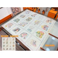 Hermes Scarf 90x90cm Top Quality 81 2023