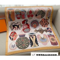 Hermes Scarf 90x90cm Top Quality 101 2023