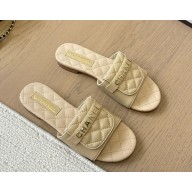 Chanel  Lambskin mules beige 1218-2025