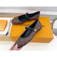 louis vuitton  Romy Flat Ballerina Lambskin Monogram brown 2024