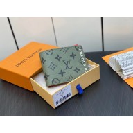 louis vuitton slender wallet M82798 green 2023