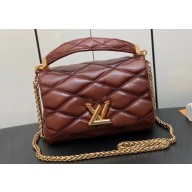 Louis Vuitton Lamb leather GO-14 MM Bag M23601 Tan 2023