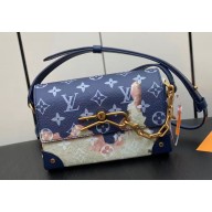 Louis Vuitton Monogram Canvas Steamer Messenger Bag M82900 Blue 2023