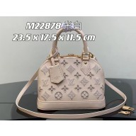 Louis Vuitton LV Broderie Anglaise Alma BB Bag M22878 White 2023