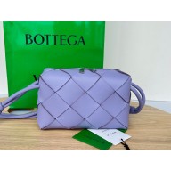 Bottega Veneta small cassette camera bag purple 2022