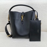 Saint Laurent le 37 large Bag in shiny leather black(original quality)