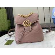 GUCCI GG Marmont mini backpack 777253 nude pink 2024