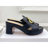 DIOR 30 Montaigne Platform Slide BLACK 2024