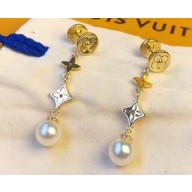 Louis Vuitton Blossom and Pearl Earrings