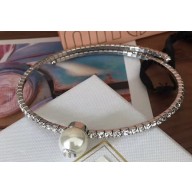 Miu Miu Pearl Choker Necklace 2019
