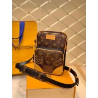 LOUIS VUITTON Damier Ebene canvas AMAZONE SLING BAG N40379
