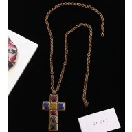 Gucci Necklace With XL Cross 548779 2019