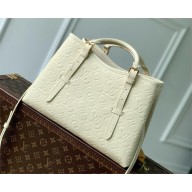 Louis Vuitton Babylone Tote PM bag in Monogram Empreinte Leather M11394 CREAMY 2024
