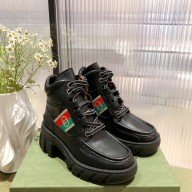 Gucci Women's ankle boot with Interlocking G black 663594