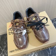 New Balance X Miu Miu 530 SL leather sneakers 5E165E Cocoa Brown 2024