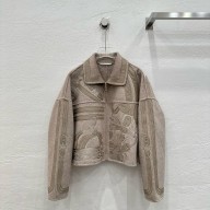 HERMES CASHMERE JACKET grey 2024