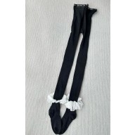 Miu Miu cotton tights black 1105-2024