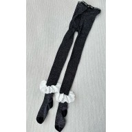 Miu Miu cotton tights dark grey 1105-2024