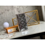 louis vuitton Monogram Mirror coated canvas Brazza Wallet m66540