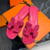 Hermes oran FLAT sandals Pink 15