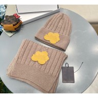Louis Vuitton knit scarf,hat 2802-2024