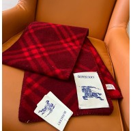 Burberry Check Wool Scarf 182 x 30cm 04 2025