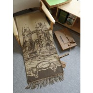 Burberry Tower Bridge Cashmere Scarf SAND 2025