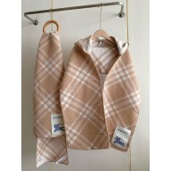 Burberry Check Wool Hooded Scarf 180x30cm 04 2025