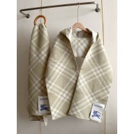 Burberry Check Wool Hooded Scarf 180x30cm 05 2025