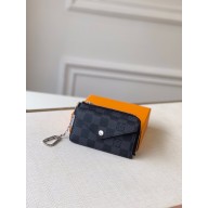louis vuitton Damier Graphite canvas Card Holder Recto Verso m69431
