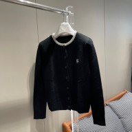 loewe Cardigan in wool BLACK S359 2023