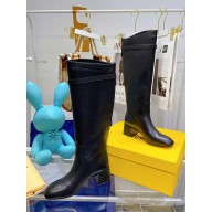 fendi black Promenade boots 2021