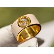 Gucci Blondie wide enamel ring white 2024