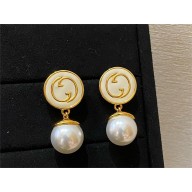Gucci Blondie pearl drop earrings 2024