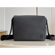 LOUIS VUITTON Taiga cowhide leather District PM BAG M30850 2025