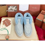 Loro Piana Open Walk Chukka Boots with beaver hair suede ankle boots 1025-07 2024