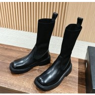 Alexander Wang Detroit socks and Boots in black 1106-2024