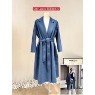 Max Mara labbro cashmere Coat blue 2022