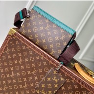 LOUIS VUITTON Monogram Macassar Gaston Wearable Wallet Borneo Green M12814 2025